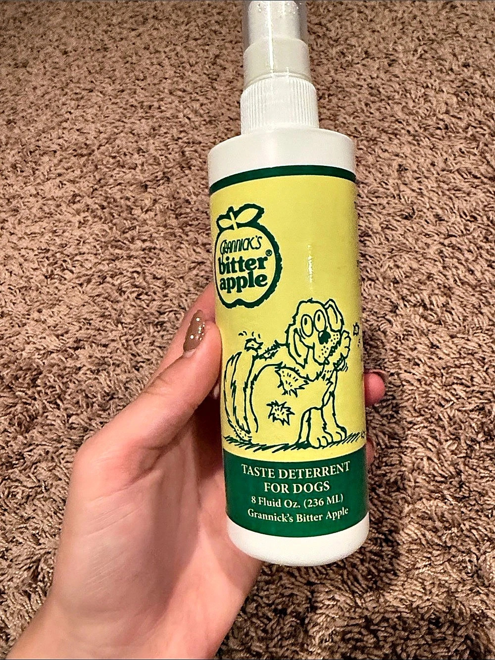 Grannick's Bitter Apple Bitter Apple Taste Deterrent for Dogs Spray